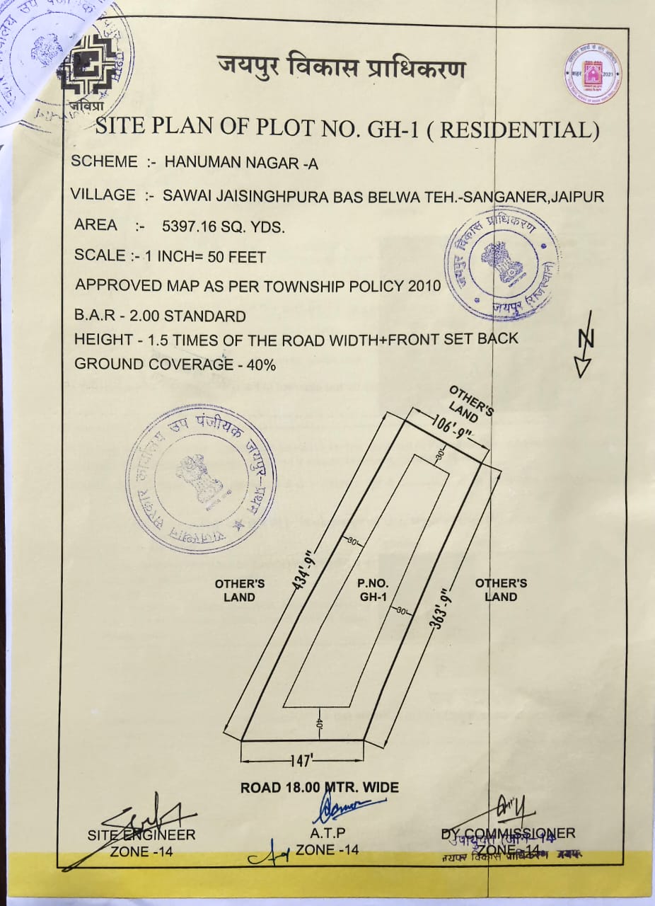 Hanuman Nagar-A JDA APRROVED