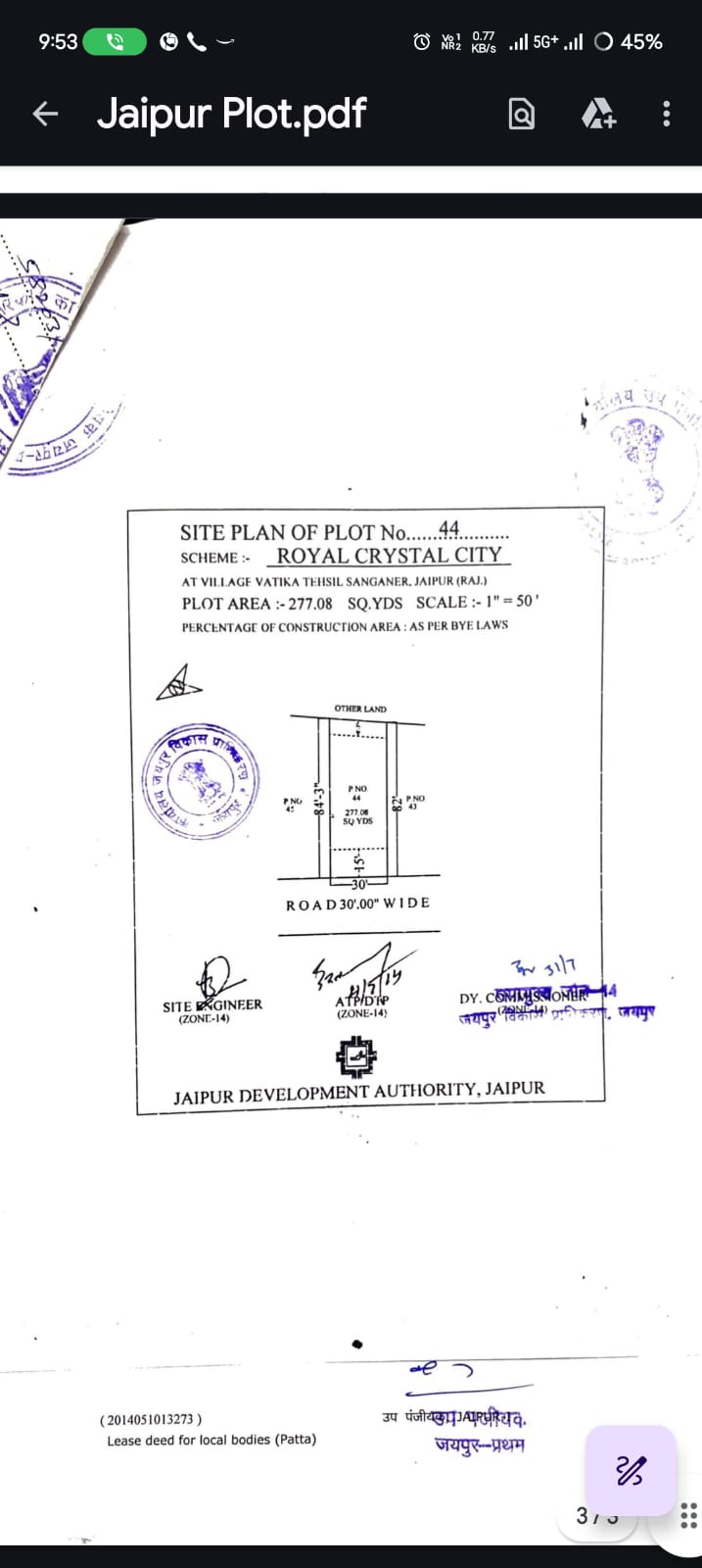 Plot no 44 royal crystal city vatika